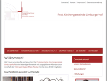 Tablet Screenshot of limburgerhof.evpfalz.de